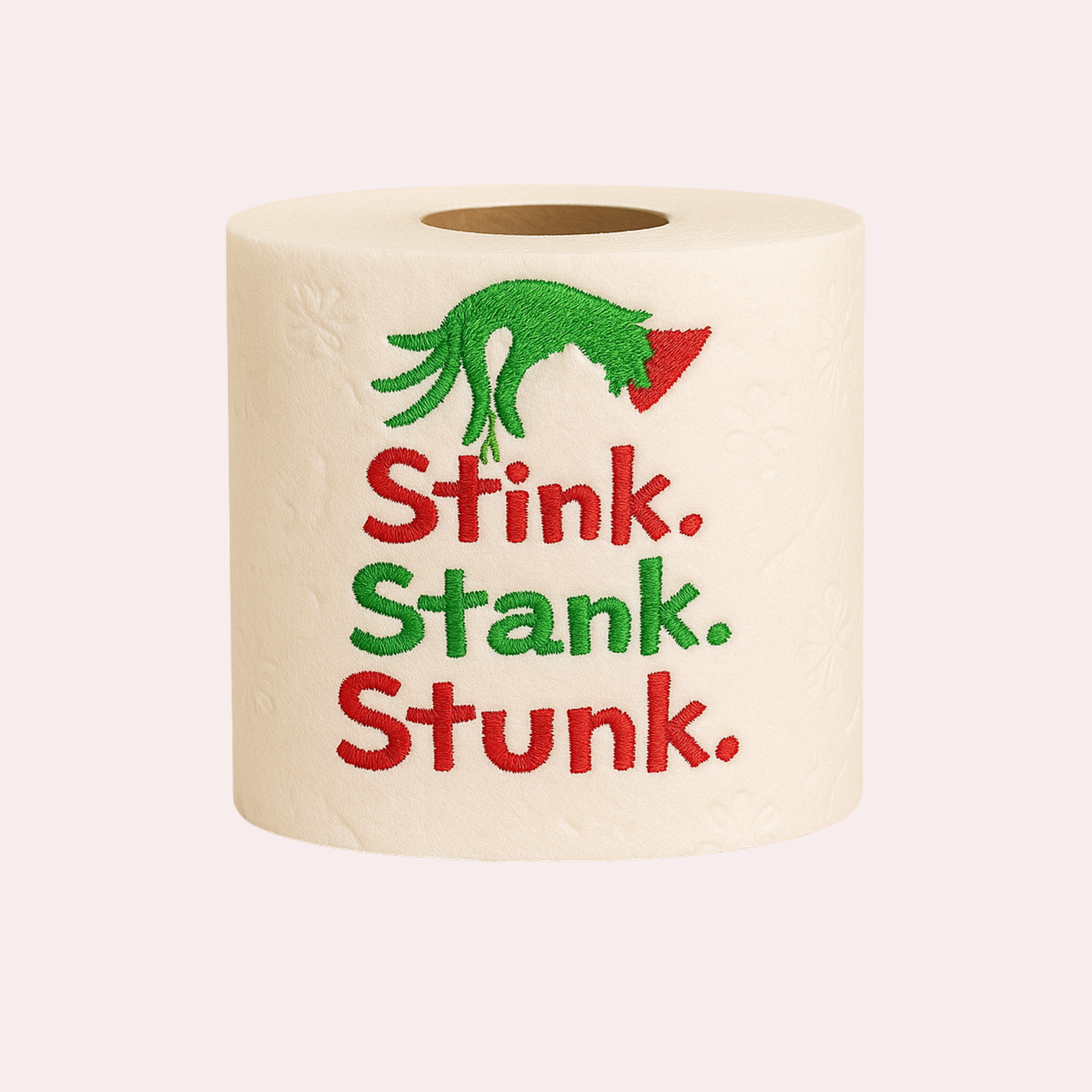 Embroidered Toilet funny gift