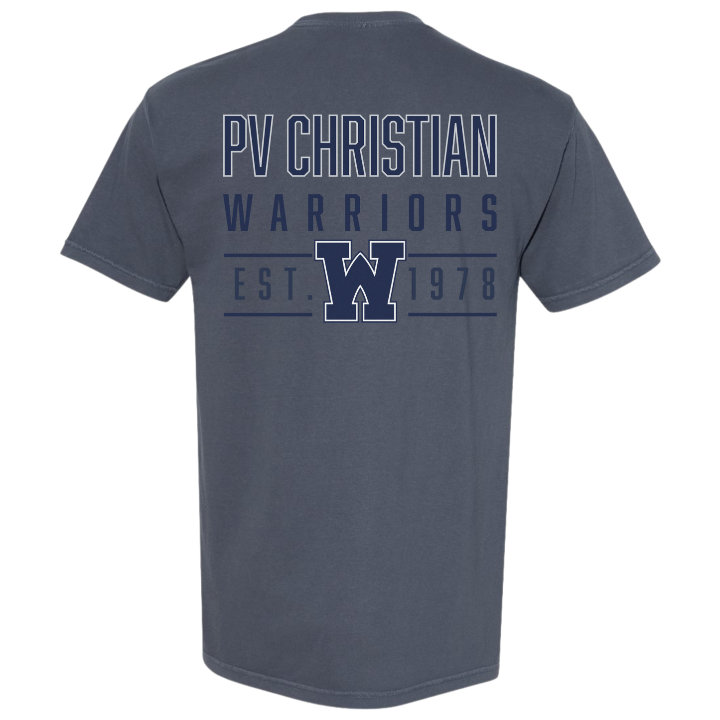 Denim PV Christian Tee
