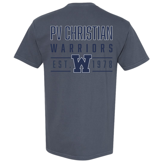 Denim PV Christian Tee