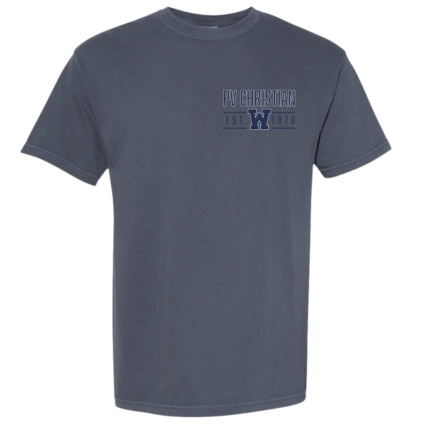 Denim PV Christian Tee