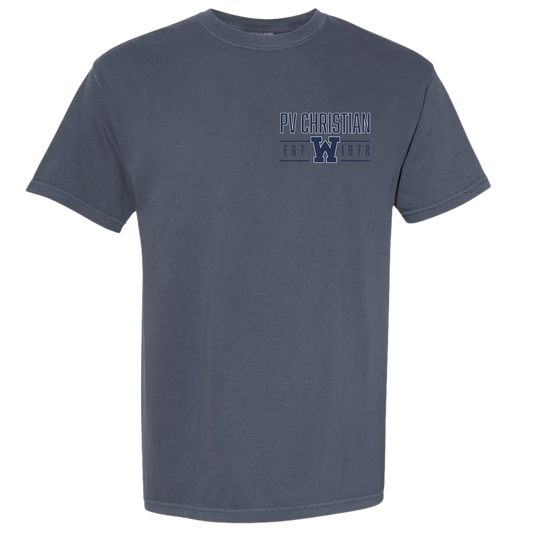 Denim PV Christian Tee