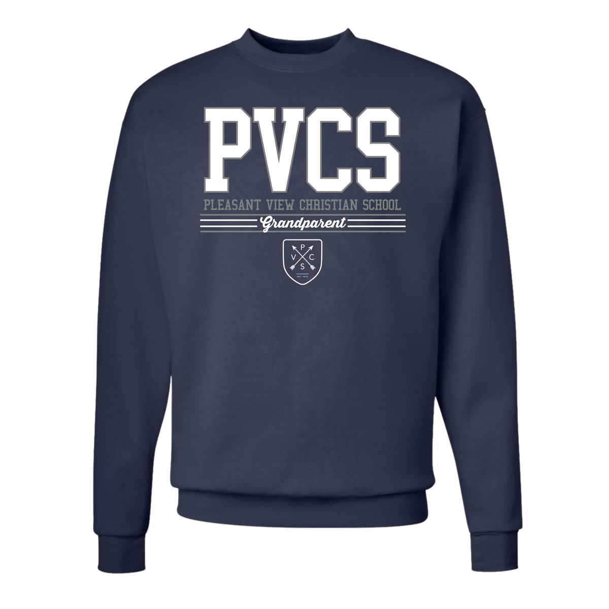 PVCS Supporter Crewneck Sweatshirt (Grandparent, Mom/Dad, Aunt/Uncle) (Copy) (Copy)