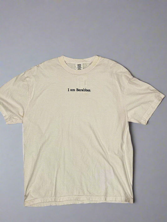 I am Barabbas embroidered Tee