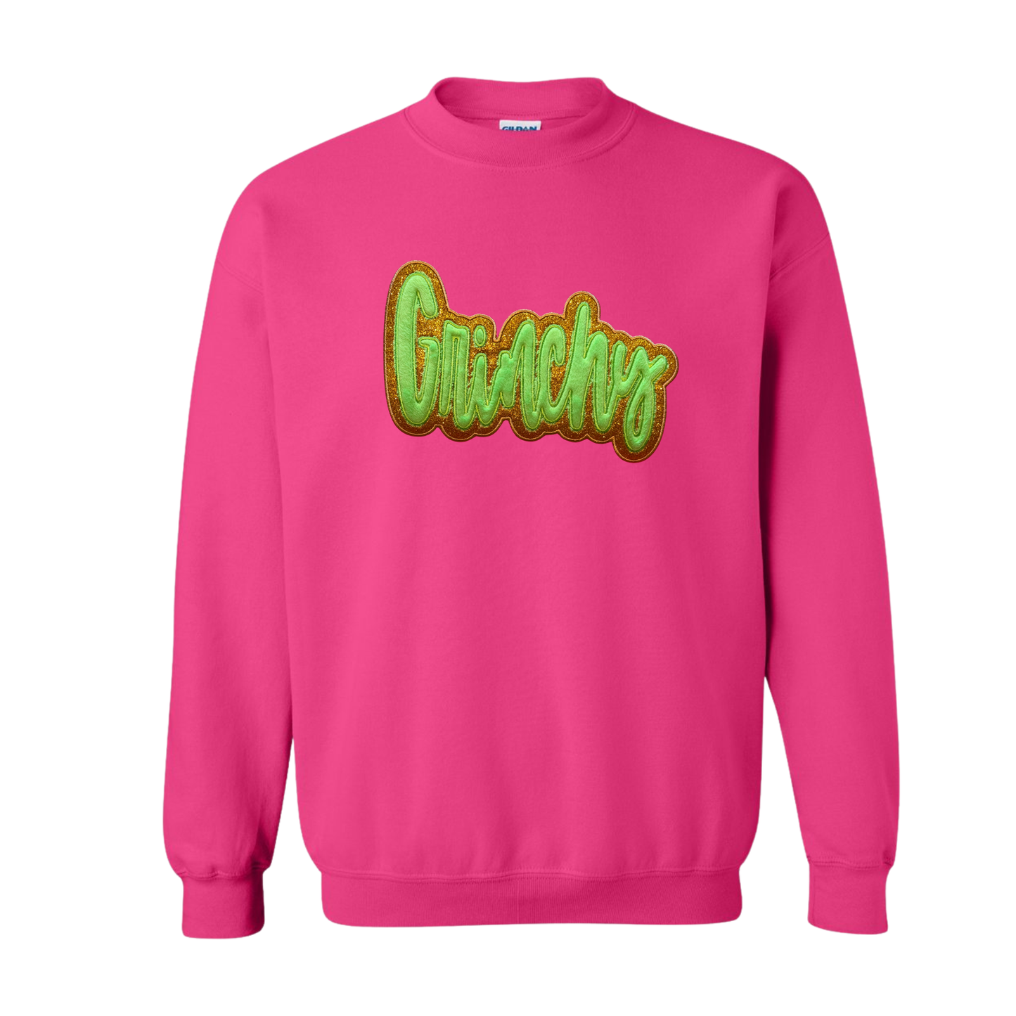 Grinchy Appliqué Crewneck