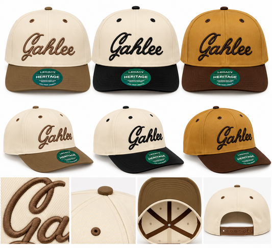 Gahlee 3D Puff Embroidered Hat
