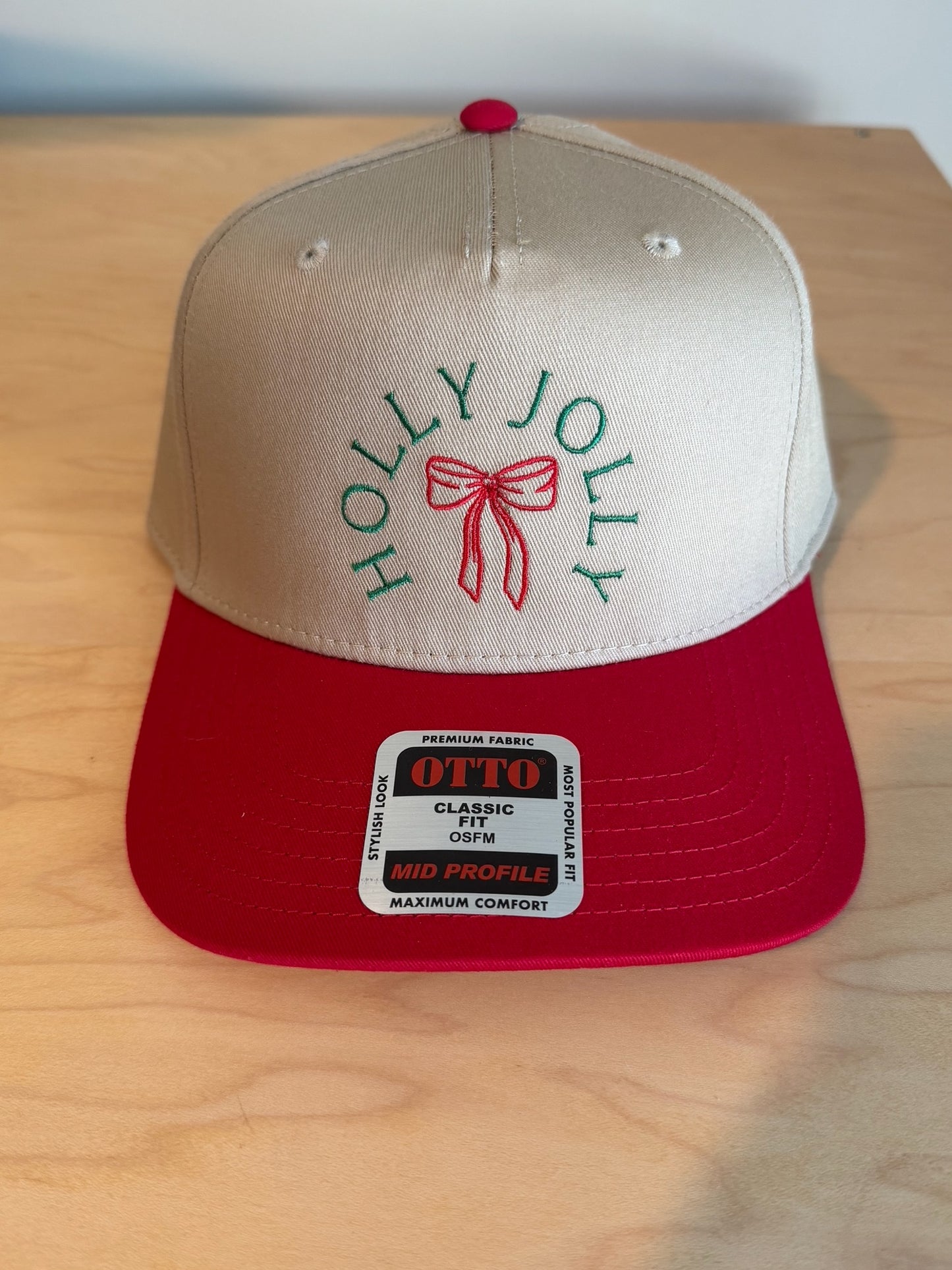 Holly Jolly-Otto Christmas hat