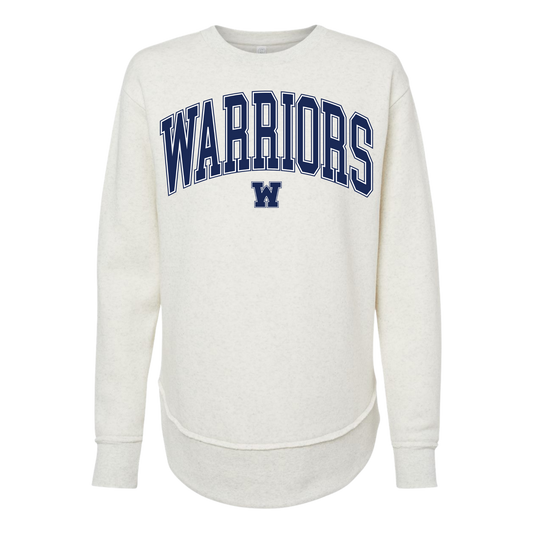 Women's Warriors Weekend Fleece Crewneck