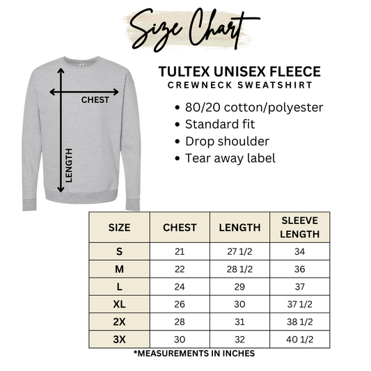 Rocky Top Smokey Outline Embroidered Crewneck