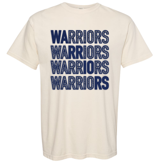Warriors Highlight Stack Tee